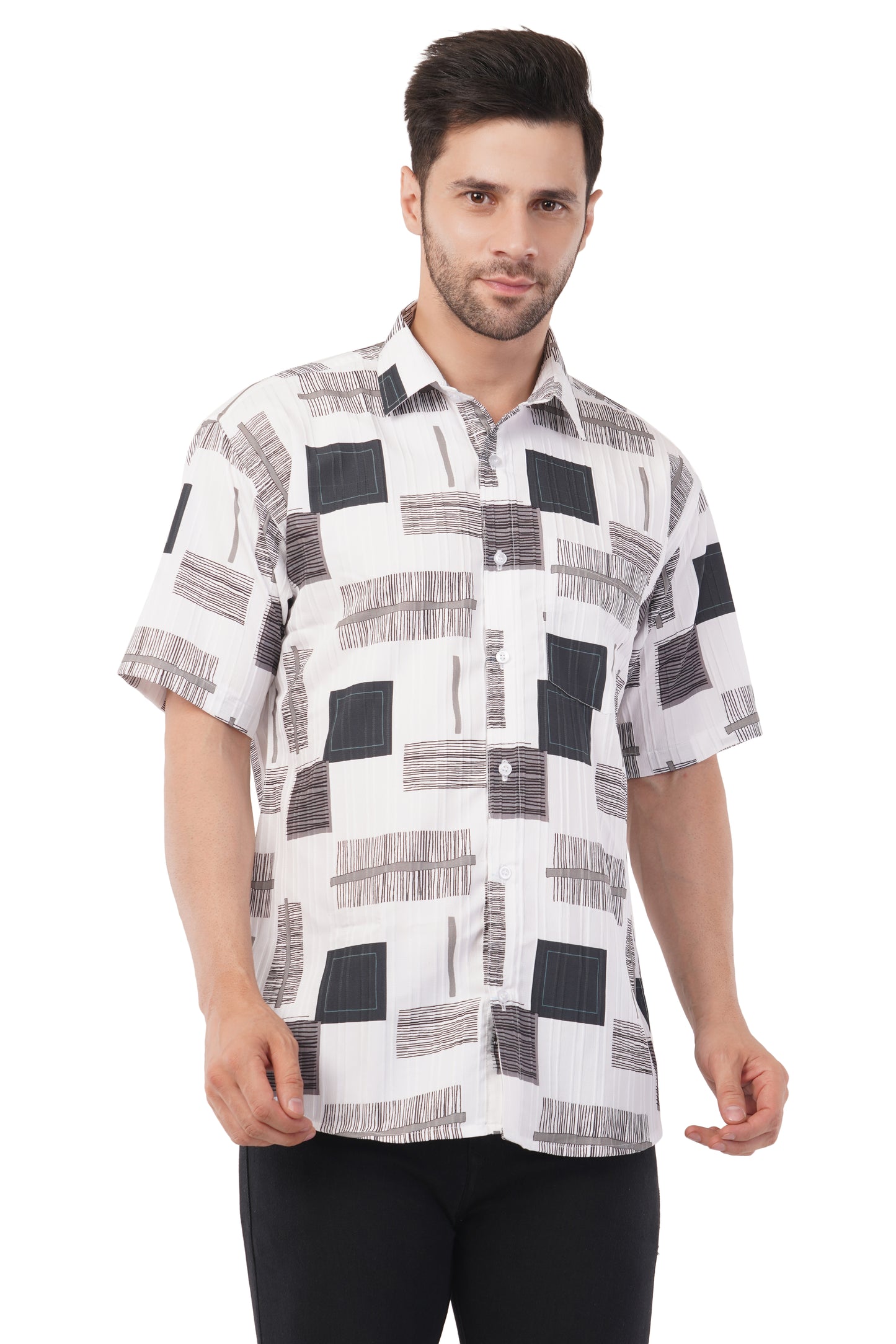Men's Printed multi-colour shirt