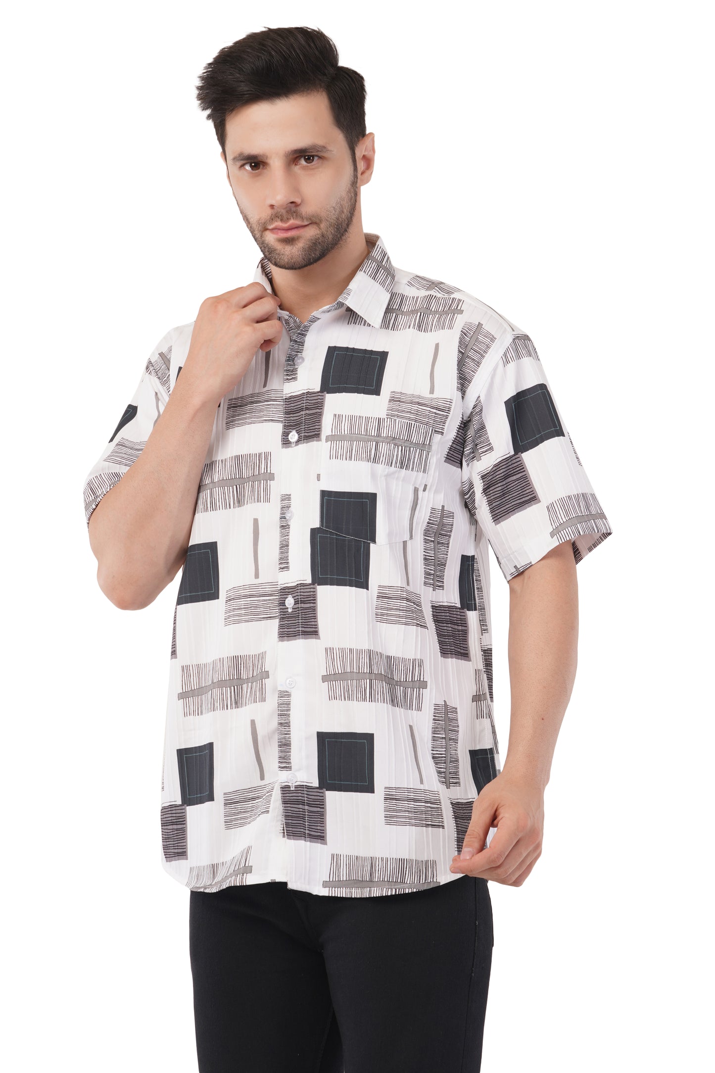 Men's Printed multi-colour shirt