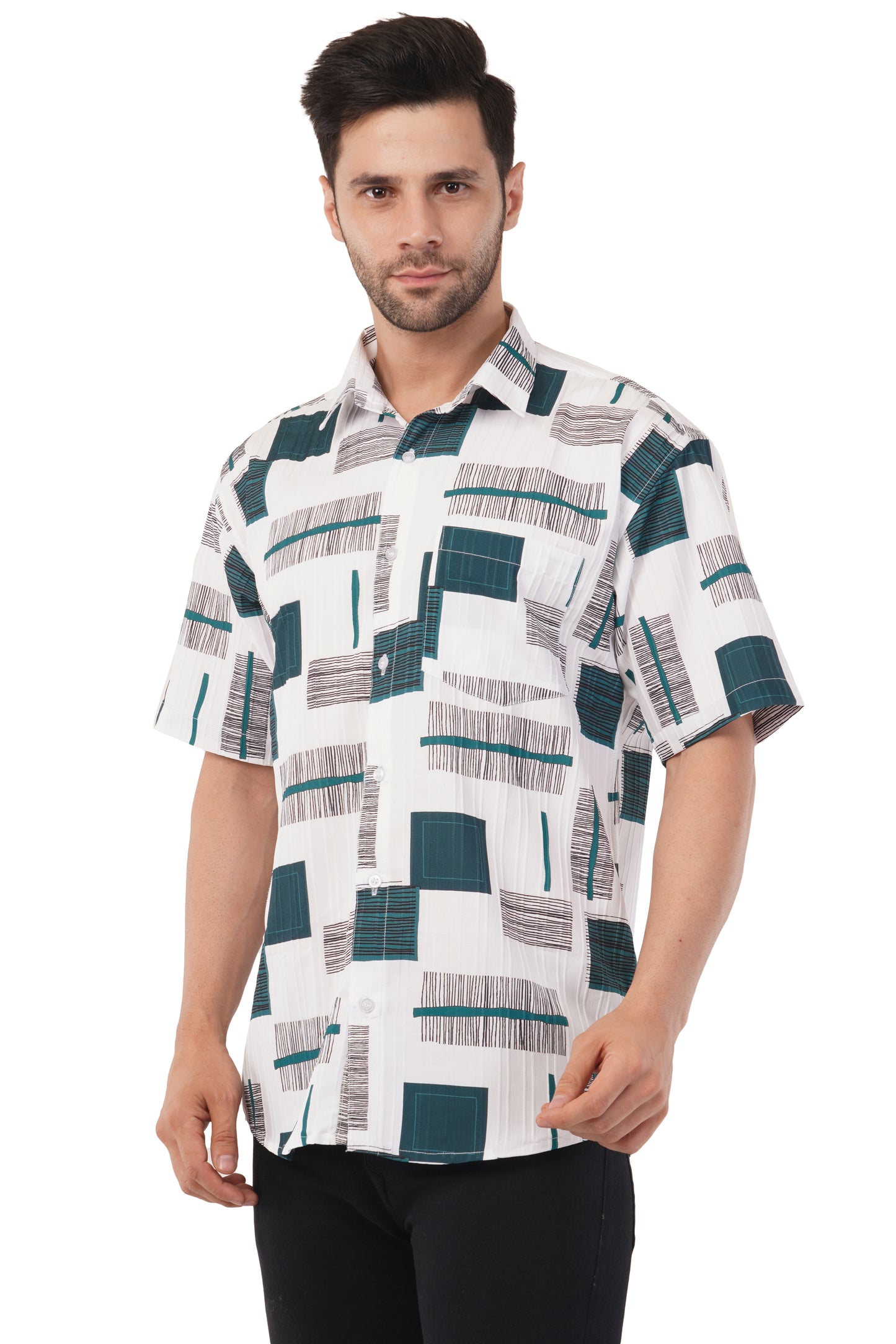 Men's Printed multi-colour shirt