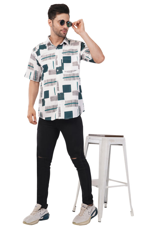 Men's Printed multi-colour shirt