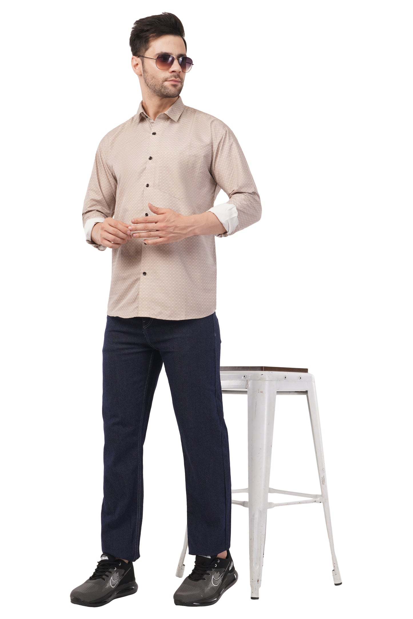 Men's Semi formal cotton shirt