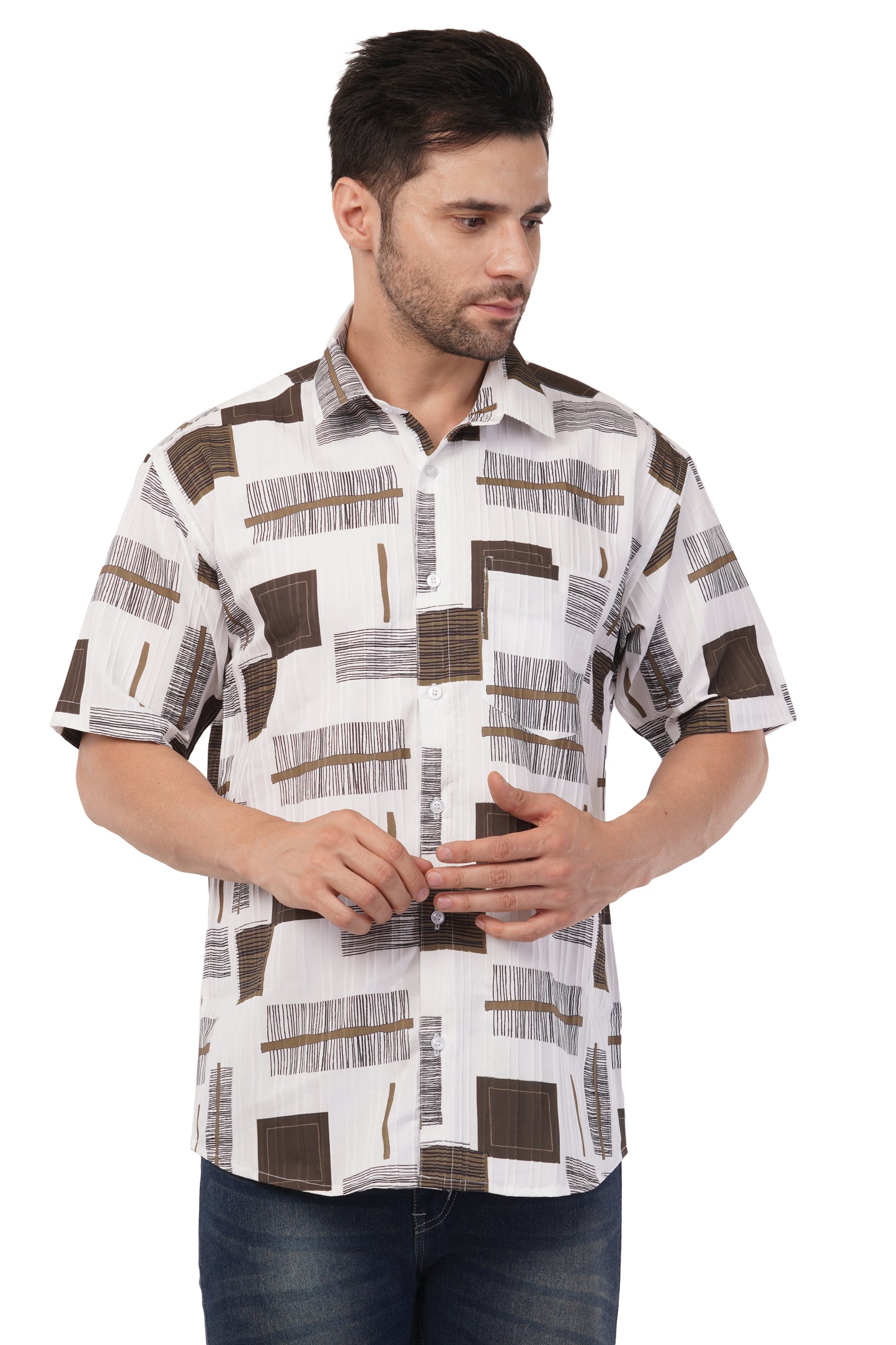 Men's Printed multi-colour shirt