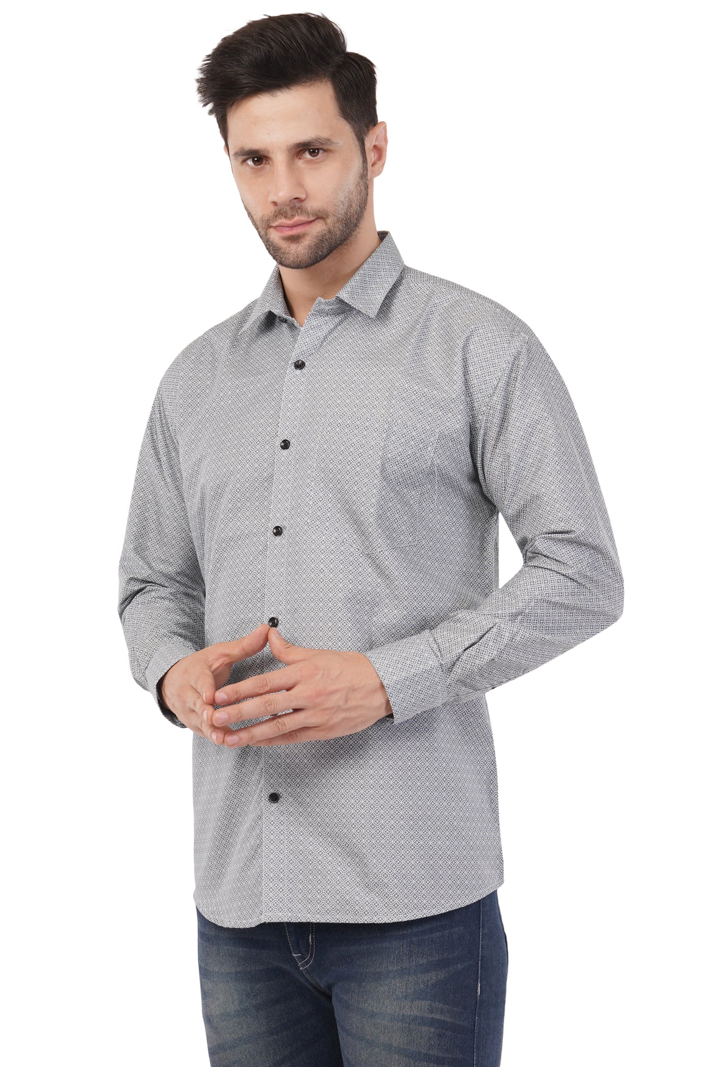 Men's Semi formal cotton shirt