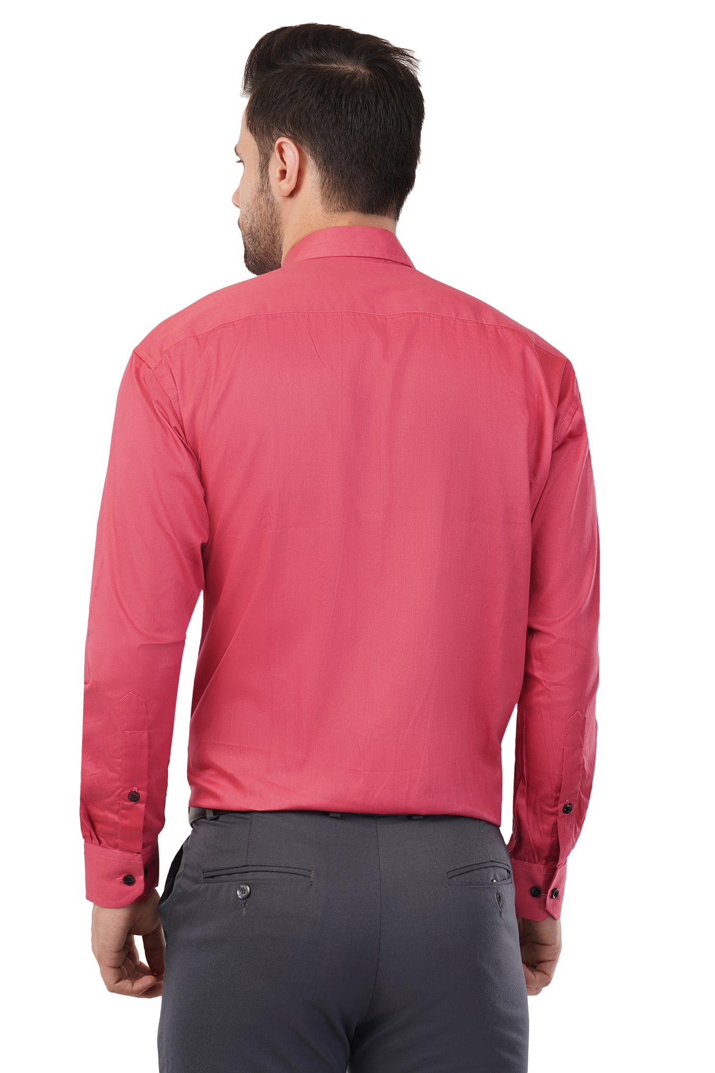 Men's solid formal shirt